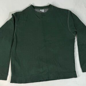 Men's Columbia Sweatshirt Dark Green Size LARGE
